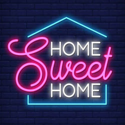 Home Sweet Home Neon Light Sign For Houses