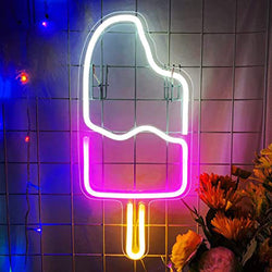 Ice Cream Neon Light Sign For Ice Cream Parlors