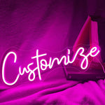 Neon Light Frames With Name