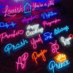 Different Types Of Personalized Neon Light Frames