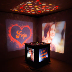 Photo Shadow Box With Photos