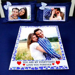 Personalized Bedsheet With Your Own Photo
