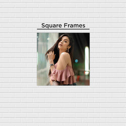 Personalized Square Acrylic Photo Frame Painting