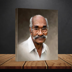 Digital Canvas Oil Painting For Ancestors