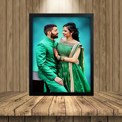 Acrylic Led Oil Painting Frame For Couple