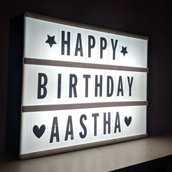 LED Light Cinematic Box Gift For Birthday