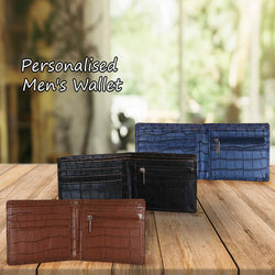 Personalized Men's Wallet In Different Colors