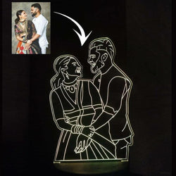 Valentine LED Photo Lamp For Him/Her