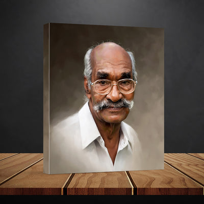 Digital Canvas Oil Painting For Ancestors